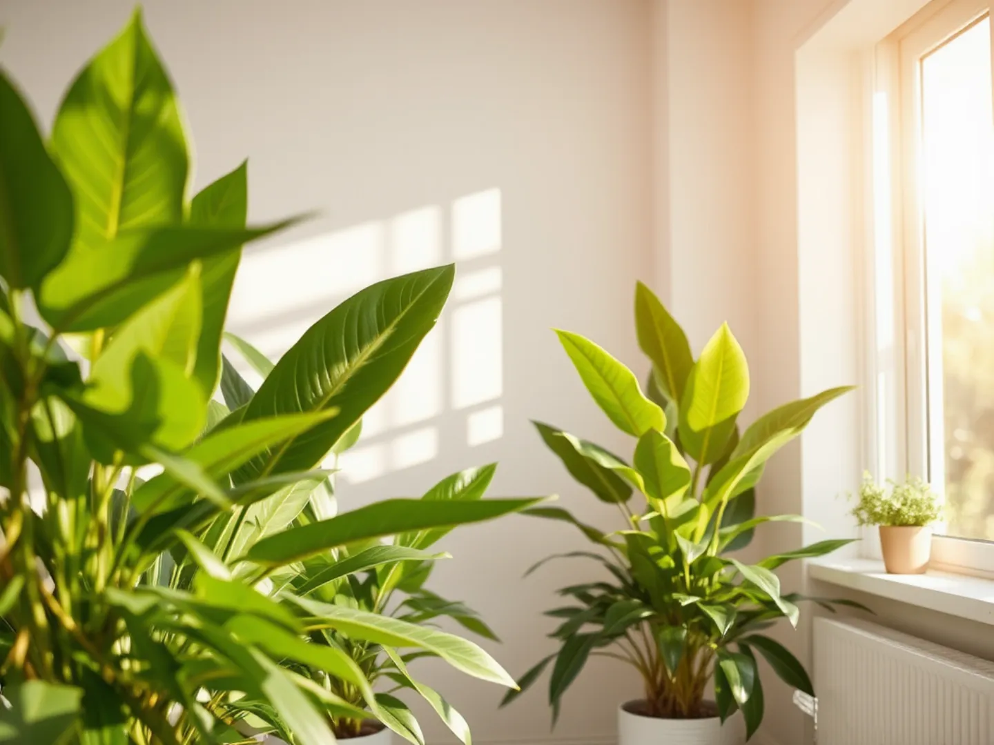 Mold-free home interior with clean air